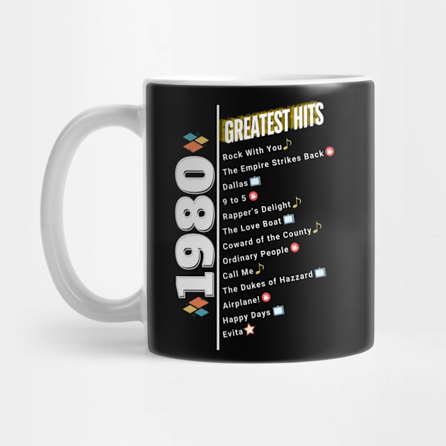 1980 Time Capsule Era - Front & Back - Retro Pop Culture by OTL Spotlight